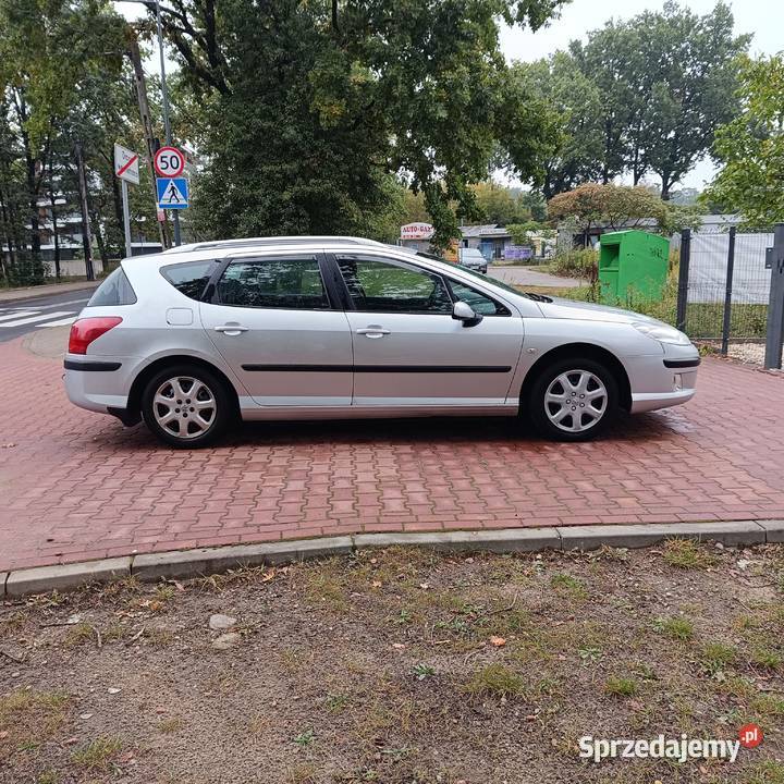 Peugeot 407 17 2008 r 18 benzyna Kombi Salon mazowieckie Warszawa