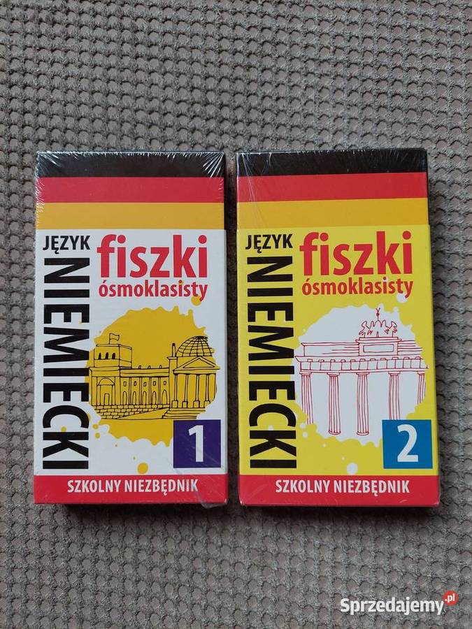 nowe Fiszki ósmoklasisty Język niemiecki część I Kraków
