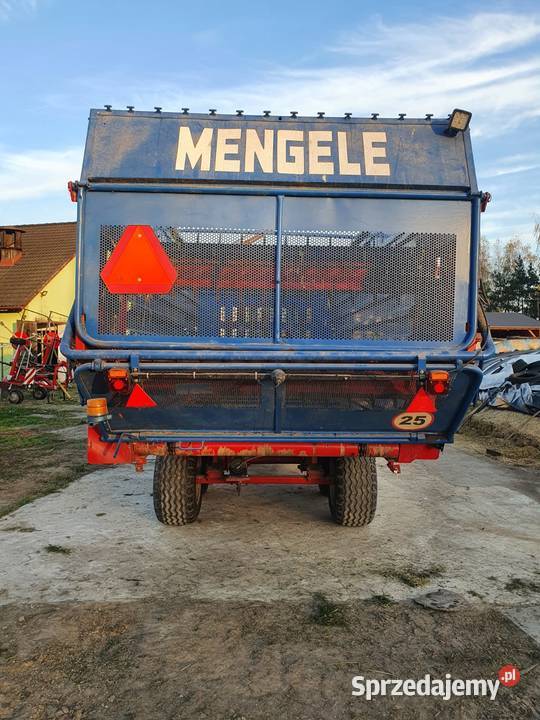 Przyczepa samozbierająca mengele garant Przyczepy rolnicze Czechowice-Dziedzice