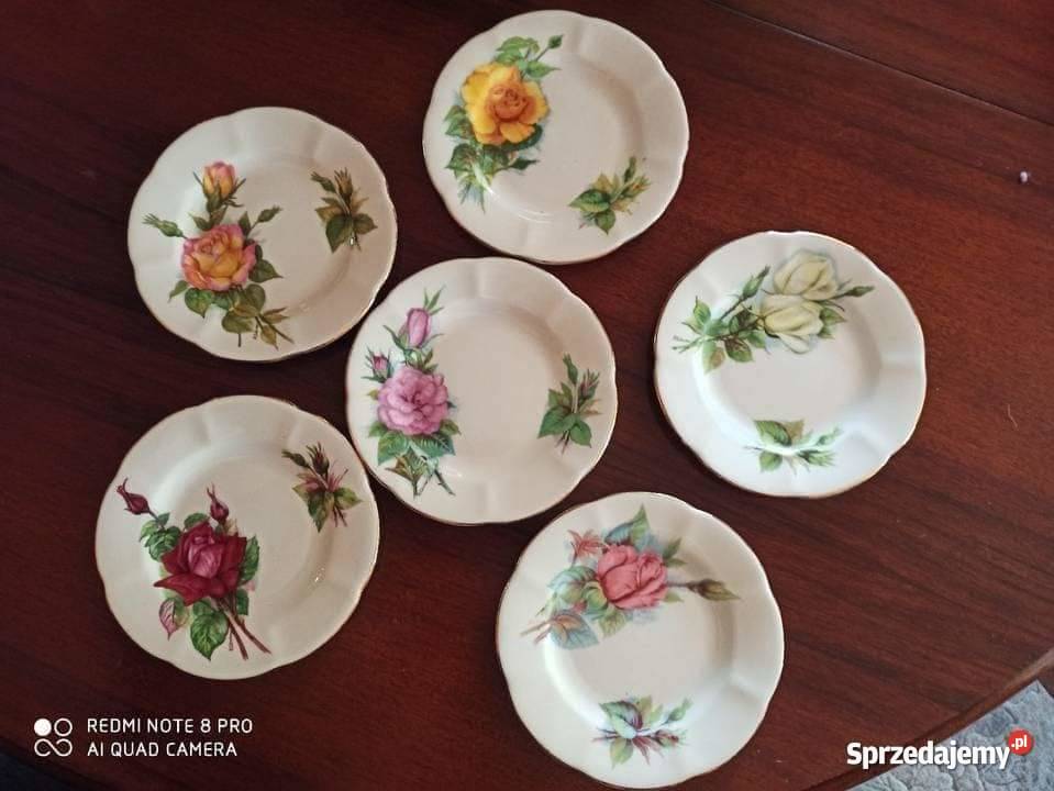 Talerzyk z różami Wheatcroft Roses Roslyn