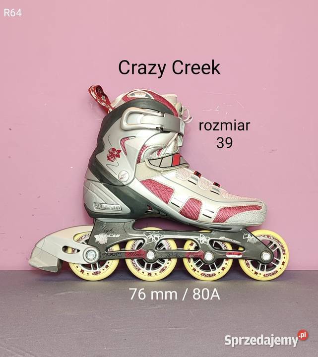 Prawie nowe Rolki Crazy Creek kobiet rozmiar 39 Jasień sprzedam