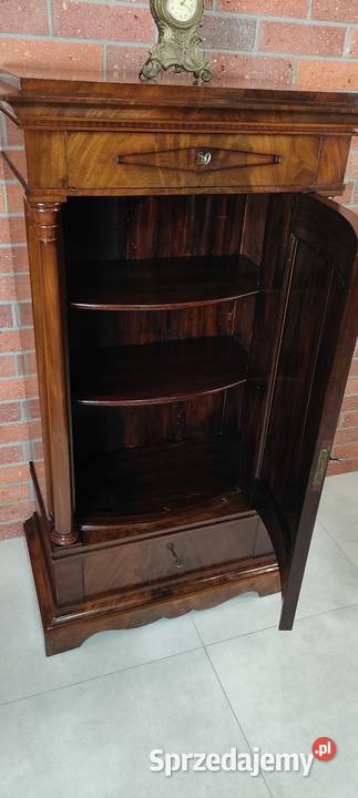 Piękna bieliźniarka słupek biedermeier antyk Łagów