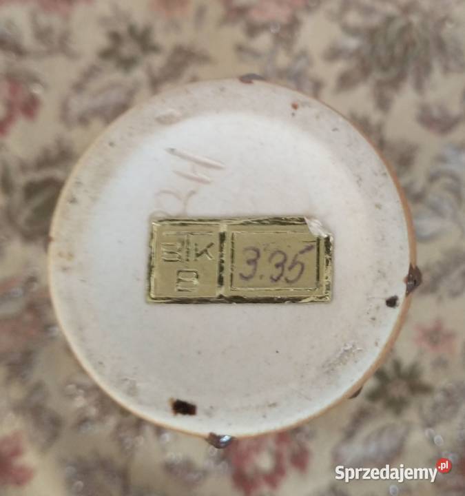 Ceramiczny wazonik vintage z okresu NRD lata Krotoszyn sprzedam