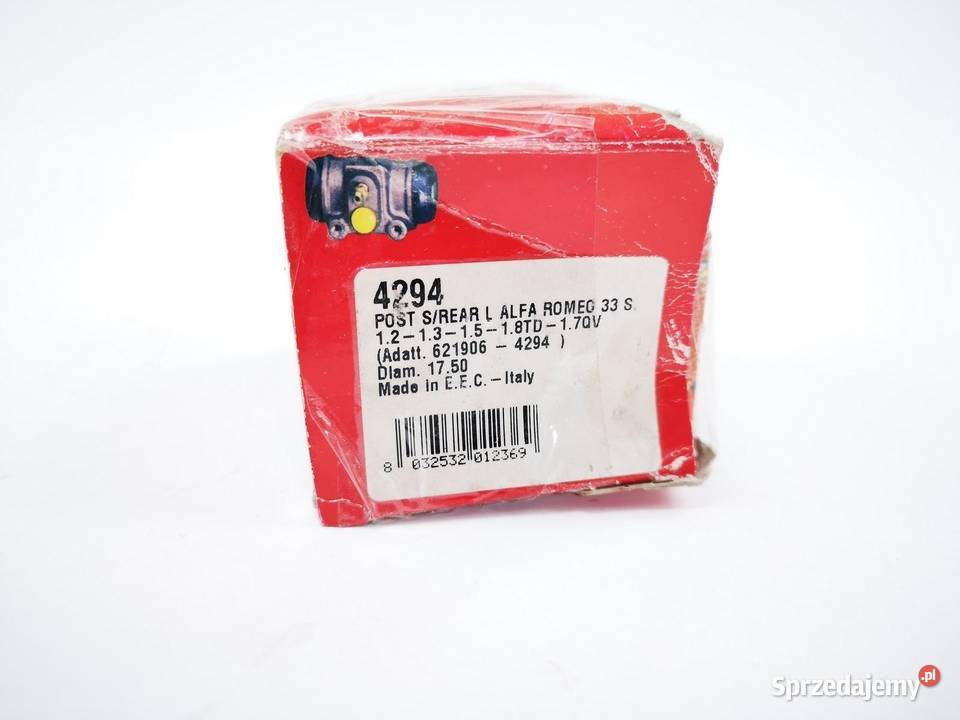 CYLINDEREK HAMULCOWY LEWY ALFA ROMEO 33 15 17