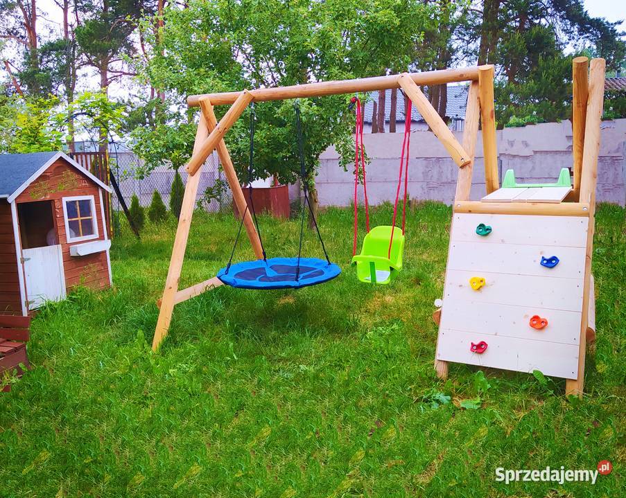 Plac Zabaw do Ogrodu MIKI Wspinaczka Ślizg Lublin