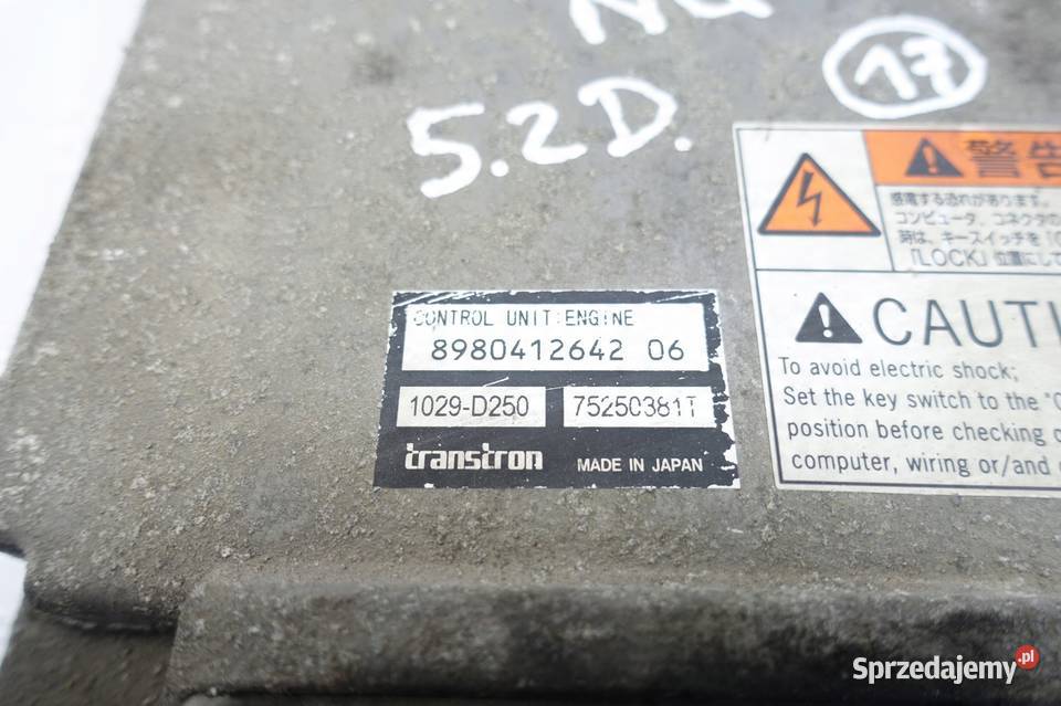 ISUZU NQR NPR NKR 52 D DTI KOMPUTER SILNIKA Janów