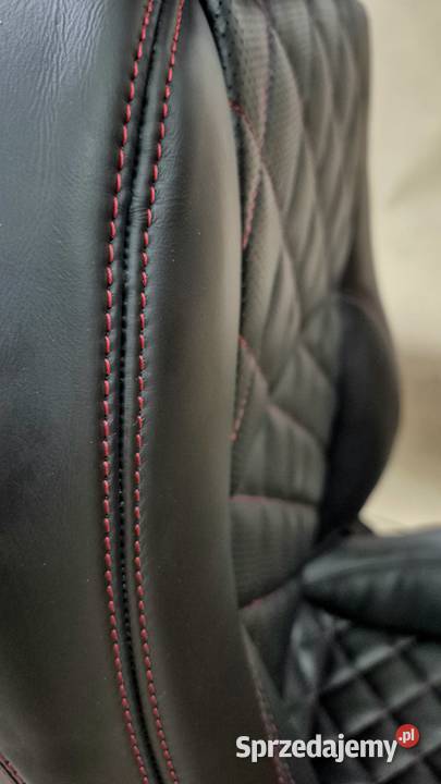 Fotele Fiat Barchetta Nowa skóra Śmigiel