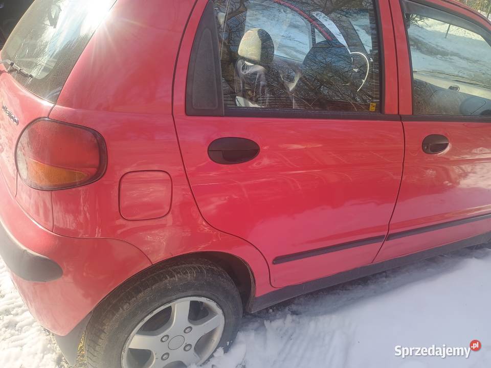 Daewoo Matiz 2000r czerwony Rok produkcji 2020 Rzeszów