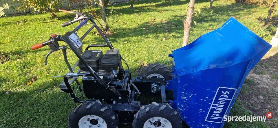 Taczka spalinowa samojezdna scheppach r2018 dp