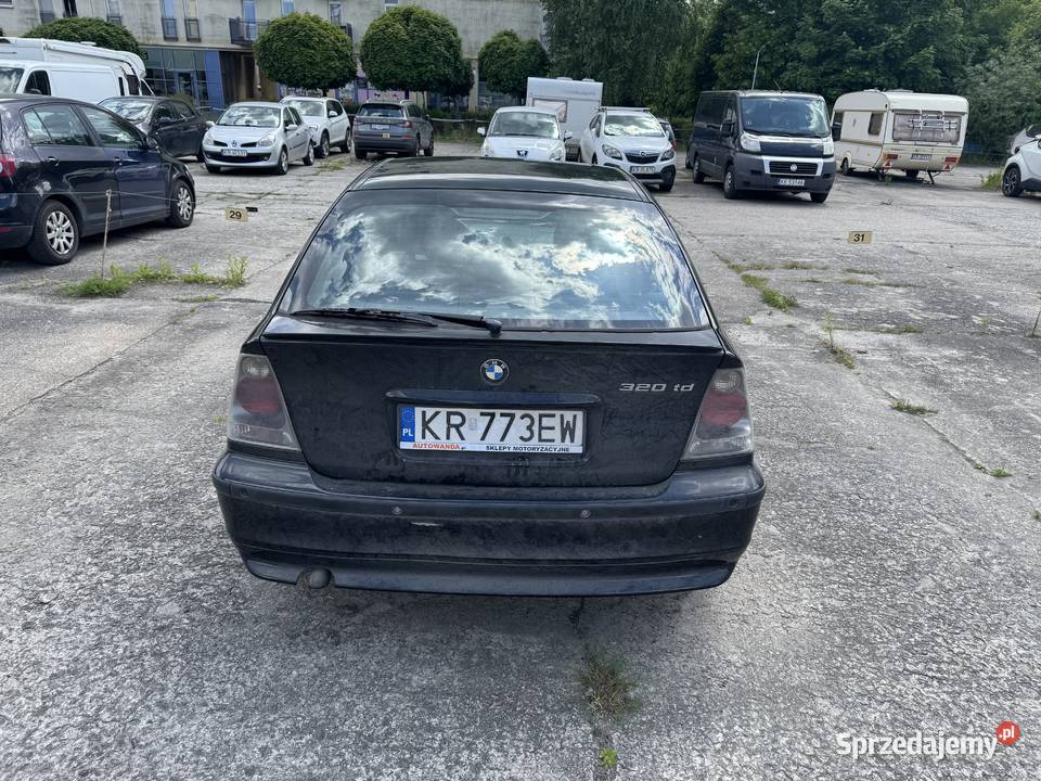 BMW 320td compact 2002 manual aluminiowe felgi Kraków