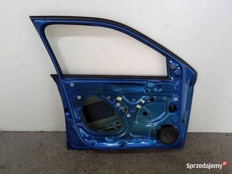DRZWI LEWE PRZÓD NIEBIESKIE Skoda Fabia III 2014