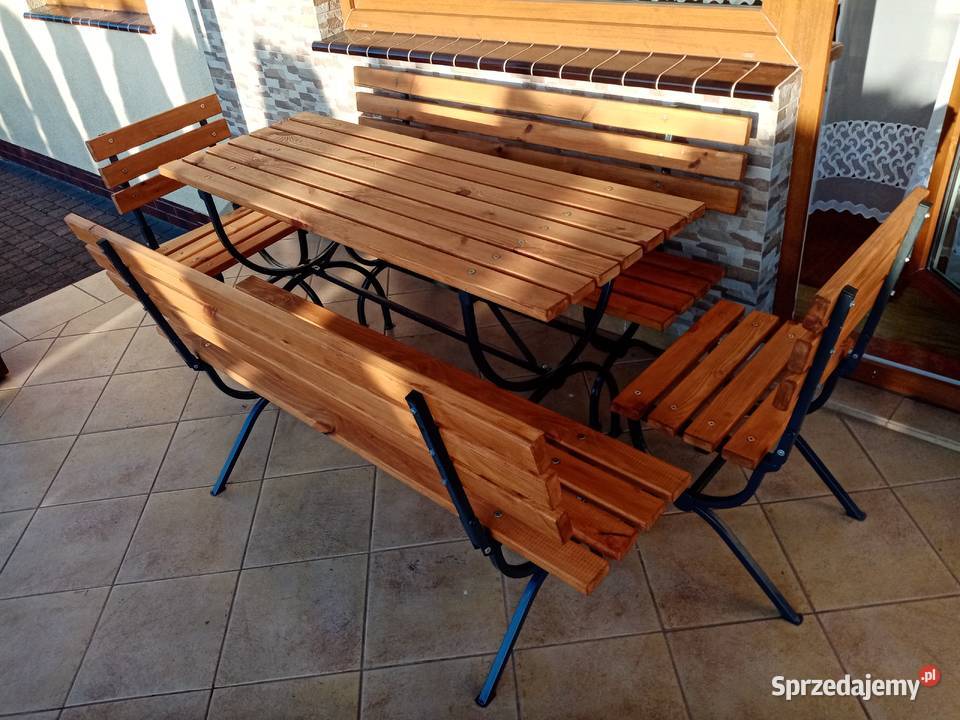 Meble ogrodowe pomorskie Leśniewo