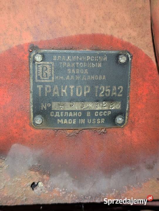 Władimirec T25A2 na chodzie Kruszwica