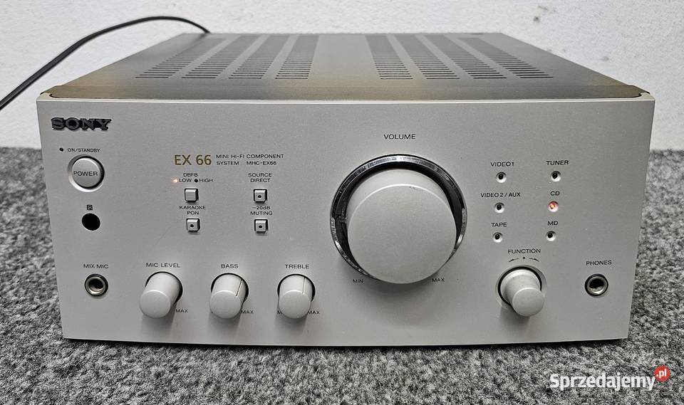 Wzmacniacz stereo Sony TAEX66 Wzmacniacze i pokrewne Kraków