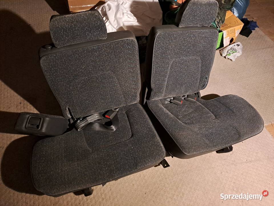 Pajero 2 krótki 9105r kanapa fotel drugi rząd Myślibórz sprzedam