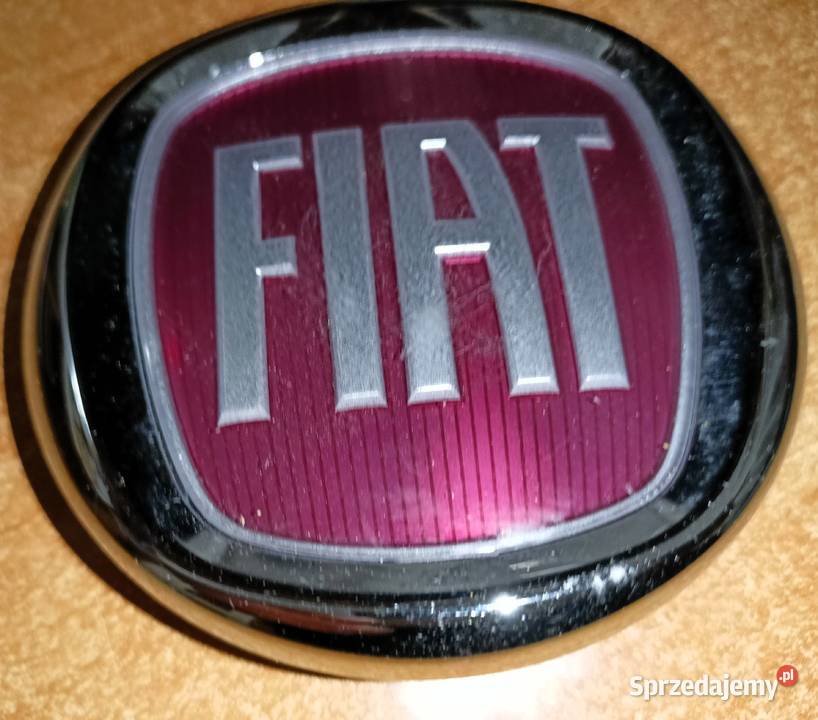 NOWY orginalny emblemat logo znaczek Fiat 95mm Akcesoria samochodowe Tarnobrzeg