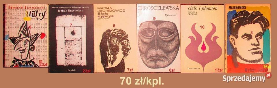 Album poezji miłosnej 1971 poezja wiersze album Łódź