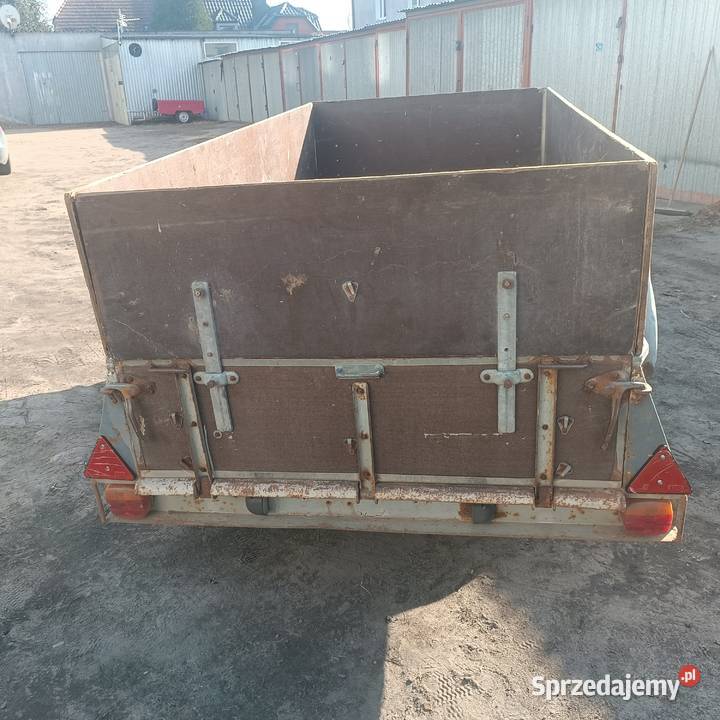 Przyczepka samochodowa z hamulcem najazdowym dmc towarowe Motoryzacja