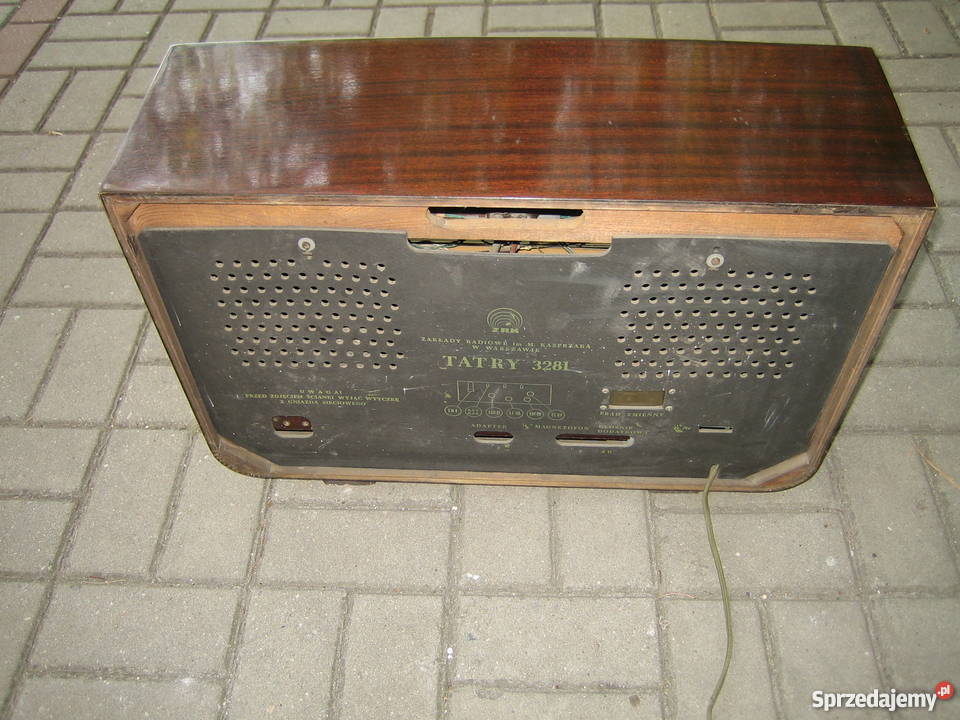 Radio lampowe Tatry 3281 antyk 1958 sprawne