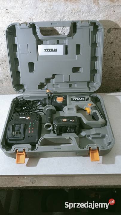 Młotowiertarka akumulatorowa Titan TTI871SDS SDS Olsztyn