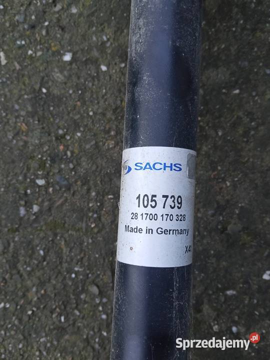 Sprężyny KYB amortyzatory Sachs odboje tył