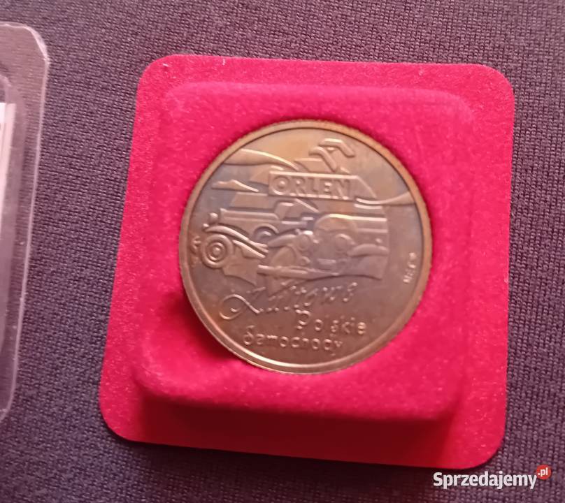 Zestaw 4 monet kolekcjonerskich ORLEN Kultowe Numizmatyka wielkopolskie
