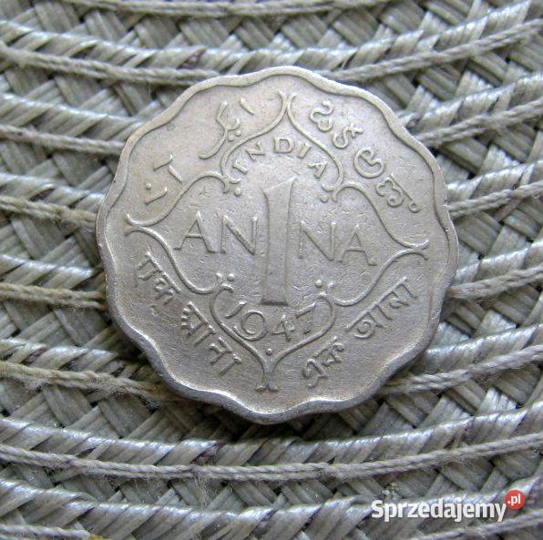 Indie Brytyjskie 1 Anna 1947r Kalisz