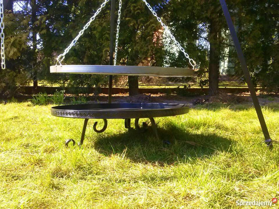 Zestaw grill na trójnogu z rusztem 60 palenisko śląskie Częstochowa