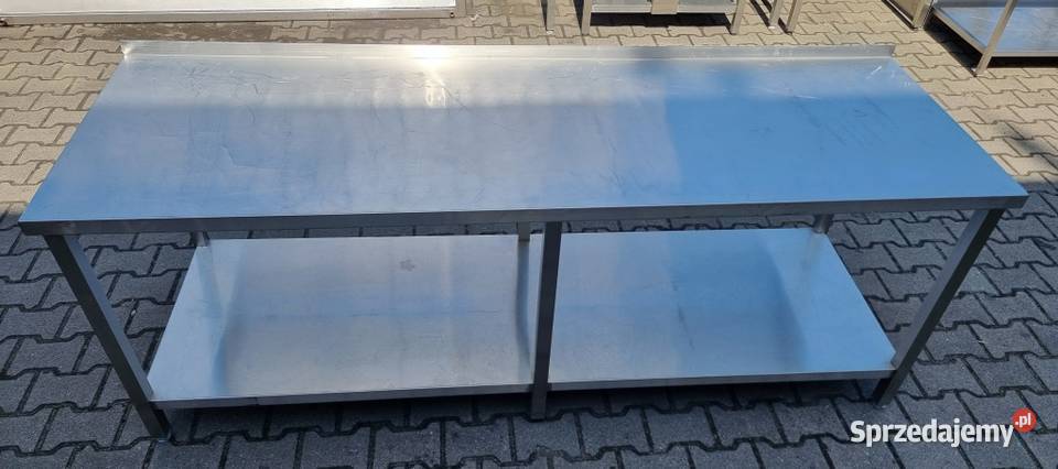 Stół Gastro Wzmacniany z Półką 2207085 S439 N Nowe Skalmierzyce
