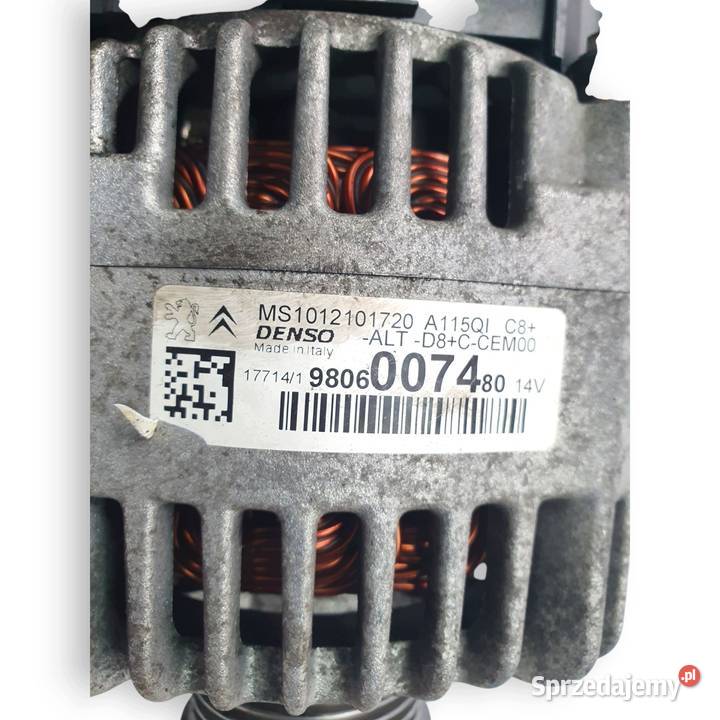ALTERNATOR Citroen C3 C4 Peugeot 208 308 Opel lubelskie Chełm