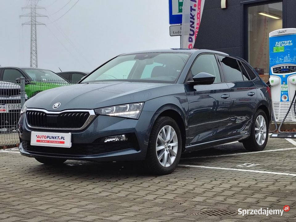 Skoda Scala 2019r Salon FV23 Serwis ASO Niski nieuszkodzony Poznań