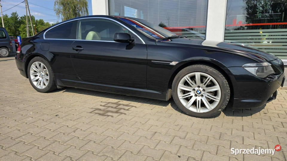 BMW 645 Doinwestowana 645 V8 LPG z Małym Karczew
