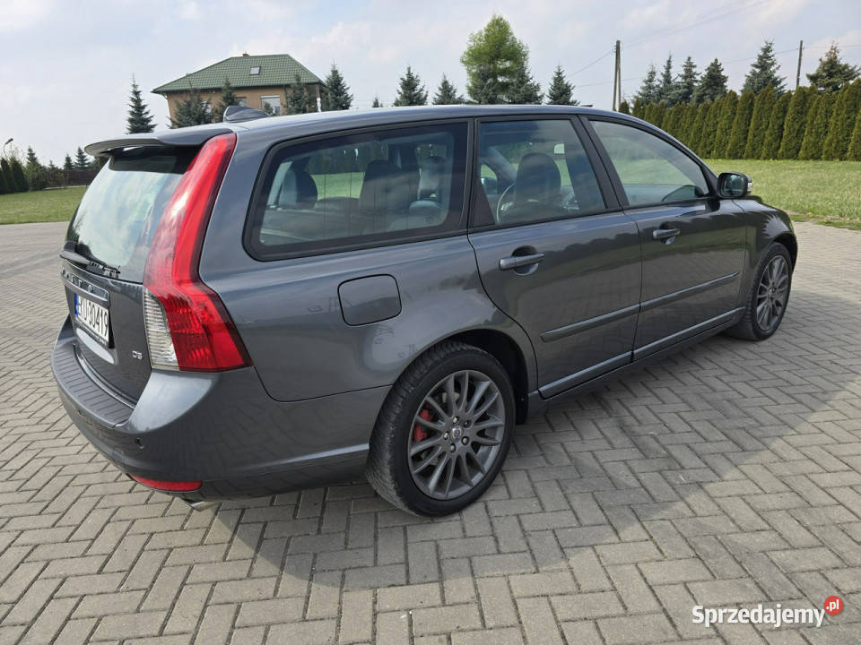 Volvo V50 24D Diesel AutomatSkóryKlimatr 2 str wielofunkcyjna kierownica V50 Kutno