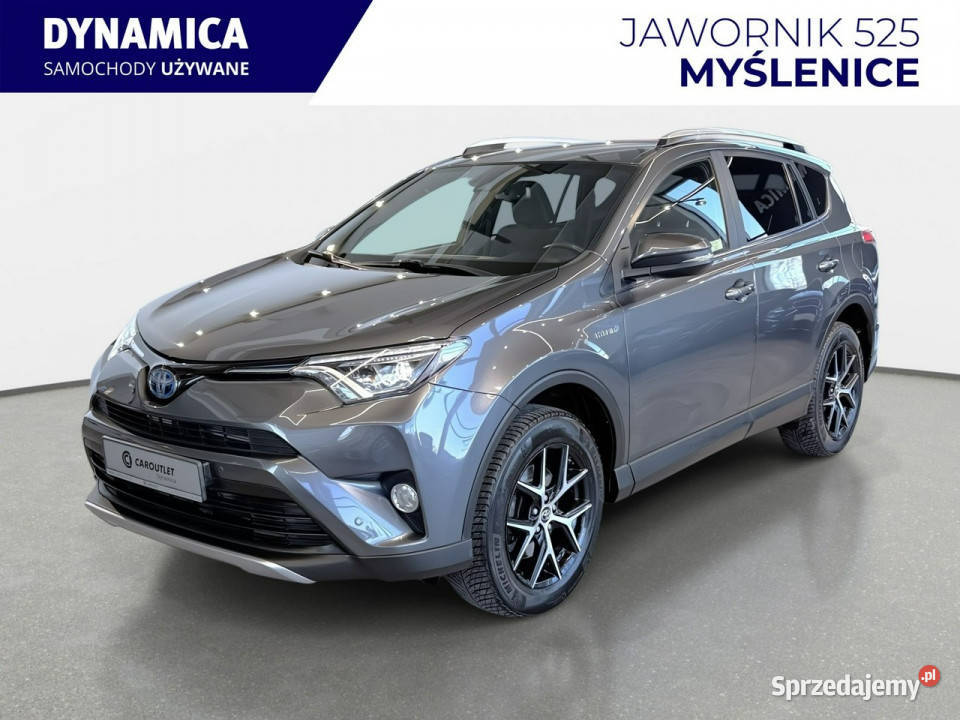Toyota RAV4 25 hybrid 197 eCVT 4x4 201718 r szary Myślenice