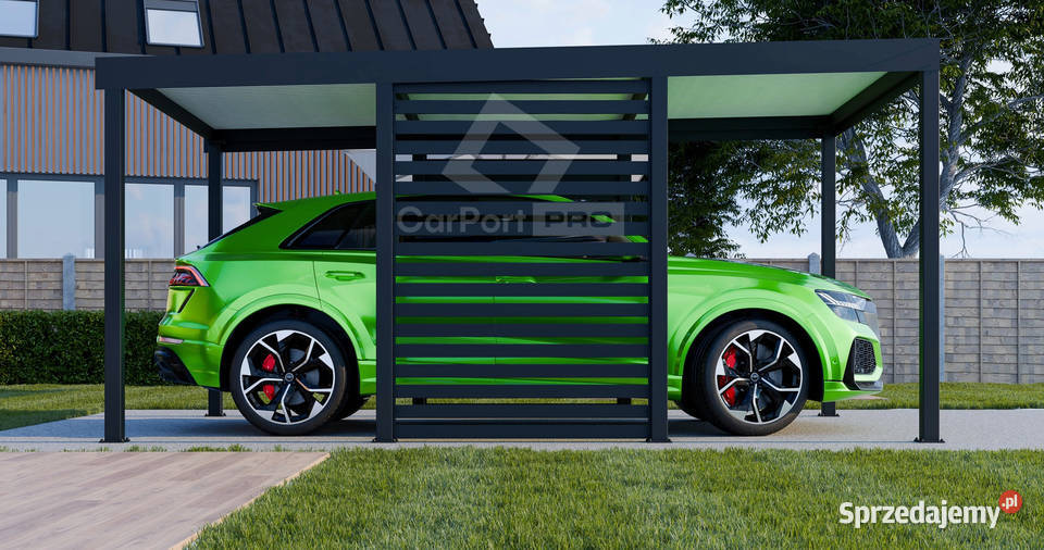 CarPort PREMIUM wiata samochodowa 3x5 antracyt podkarpackie