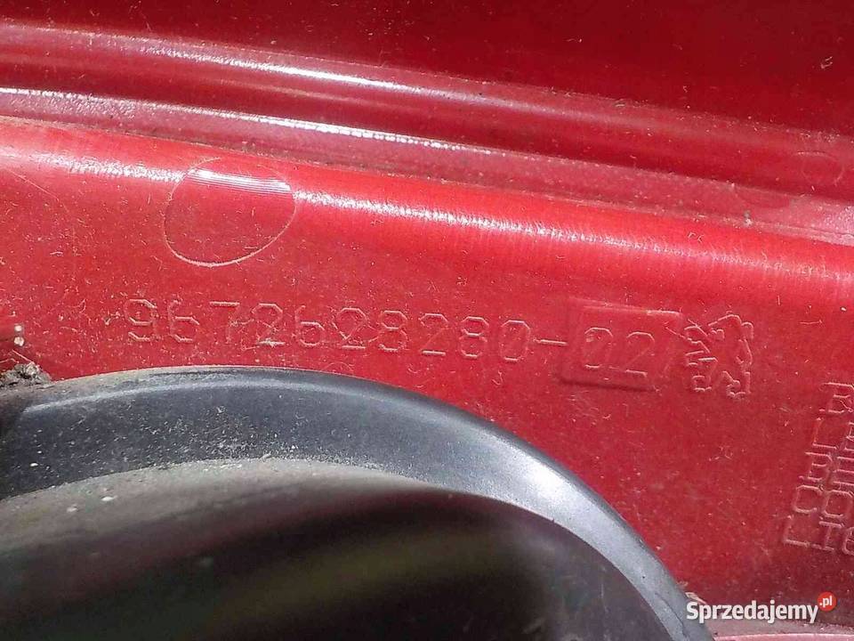 PEUGEOT 208 I 13r HB 3D lampa lewa tyl mazowieckie Suków