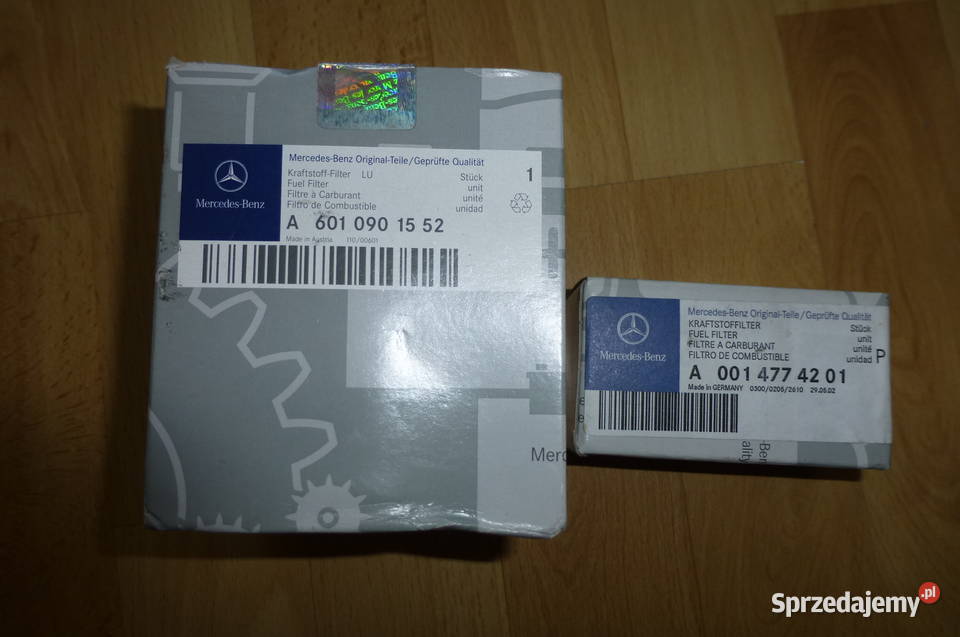 Filtr paliwa oryginalny Mercedes A6010901552 OE Głogów sprzedam
