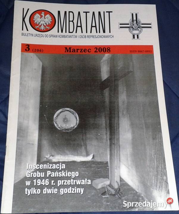 Kombatant Biuletyn 2008 Rok wydania 2008 Chełm
