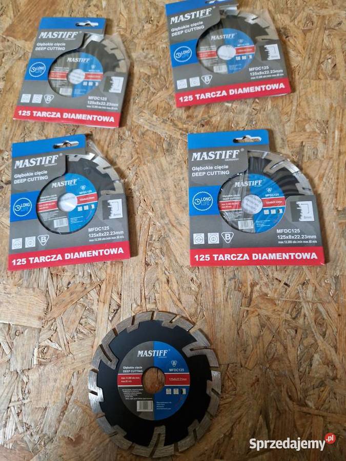 Tarcza diamentowa Mastiff MFDC125 125x222 Głogowa sprzedam