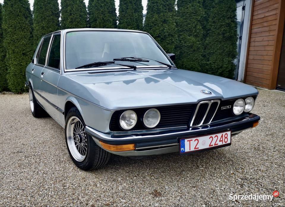 BMW 520 M20 R6 122 1980 139000 1 właściciel Rok produkcji 1980 Kielce