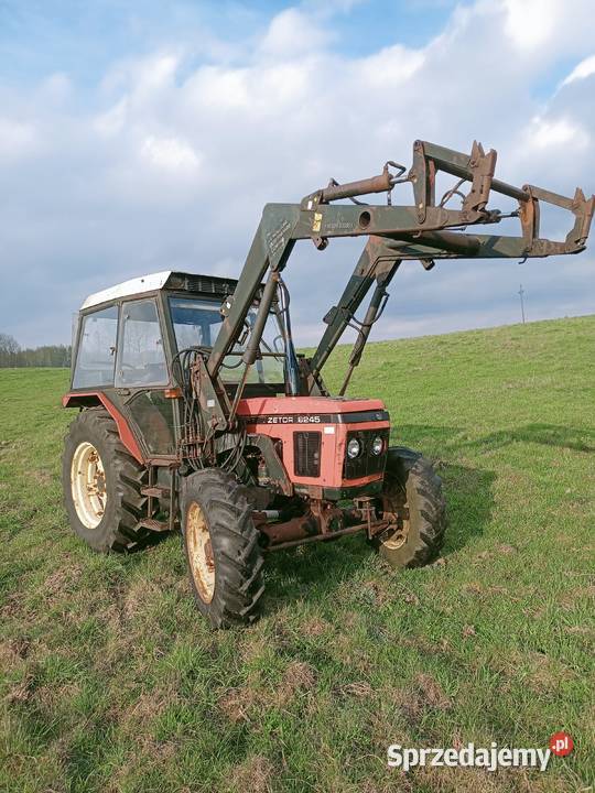 Ciągnik Zetor 6245 Zetor 6045 6245 7245 Zetor Zetor Biskupiec