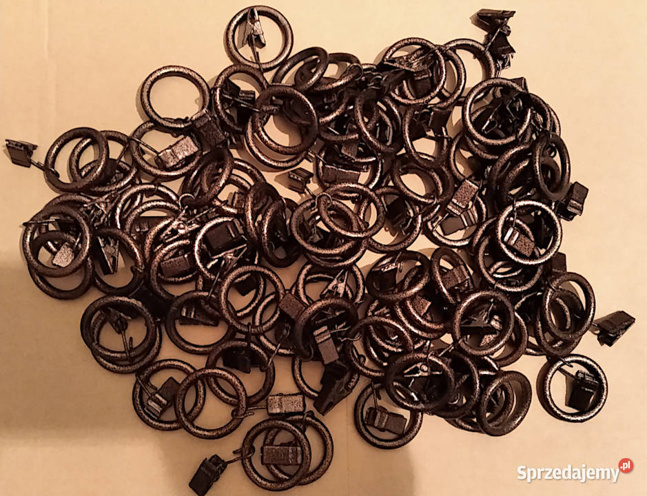 Drążki żabki wsporniki zamknięte zakończenia odcienie brązowego Kielce