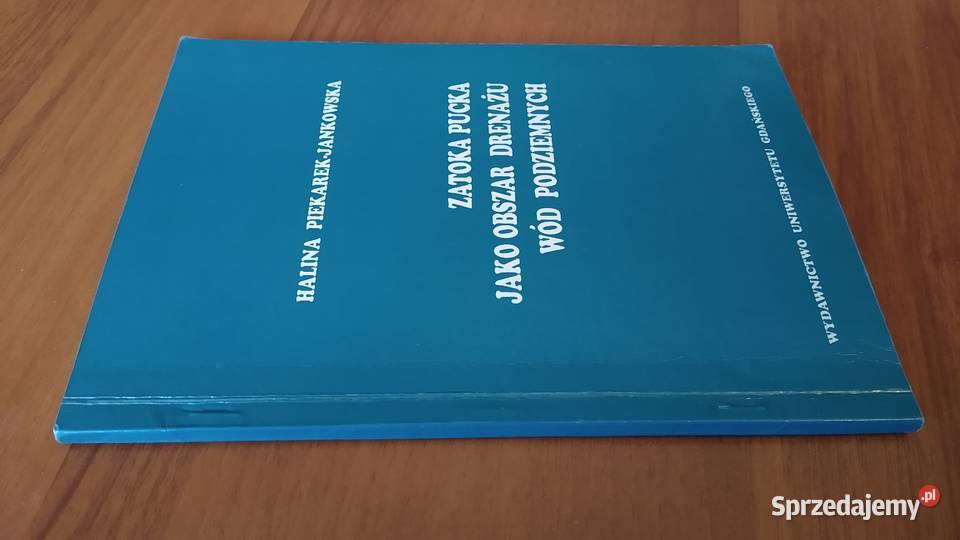 Zatoka Pucka jako obszar drenażu wód podziemnych sprzedam