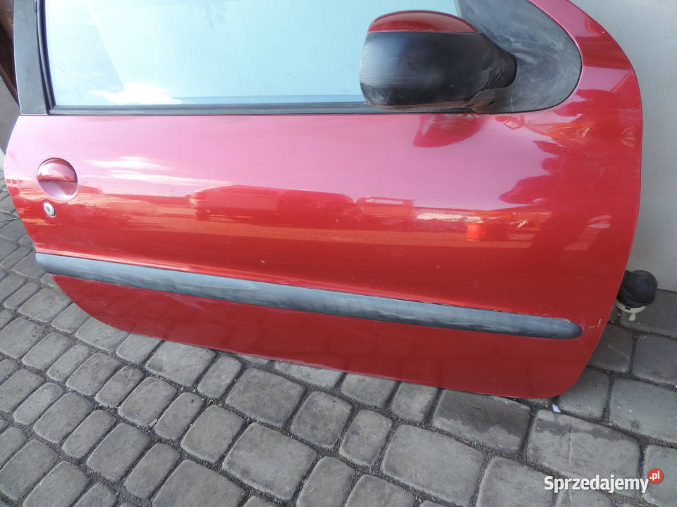DRZWI PRAWY PRZÓD PRZEDNIE PEUGEOT 206 3D EKQD małopolskie Nowy Sącz