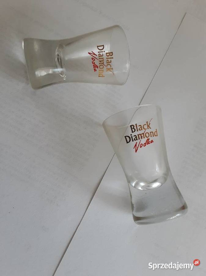 KIELISZKI BLACK DIAMOND VODKA 2 Pozostałe Szczecinek sprzedam