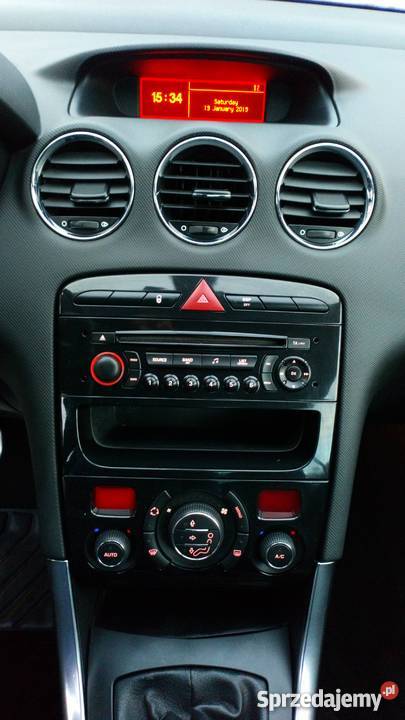 Peugeot 308 CC elektryczne lusterka