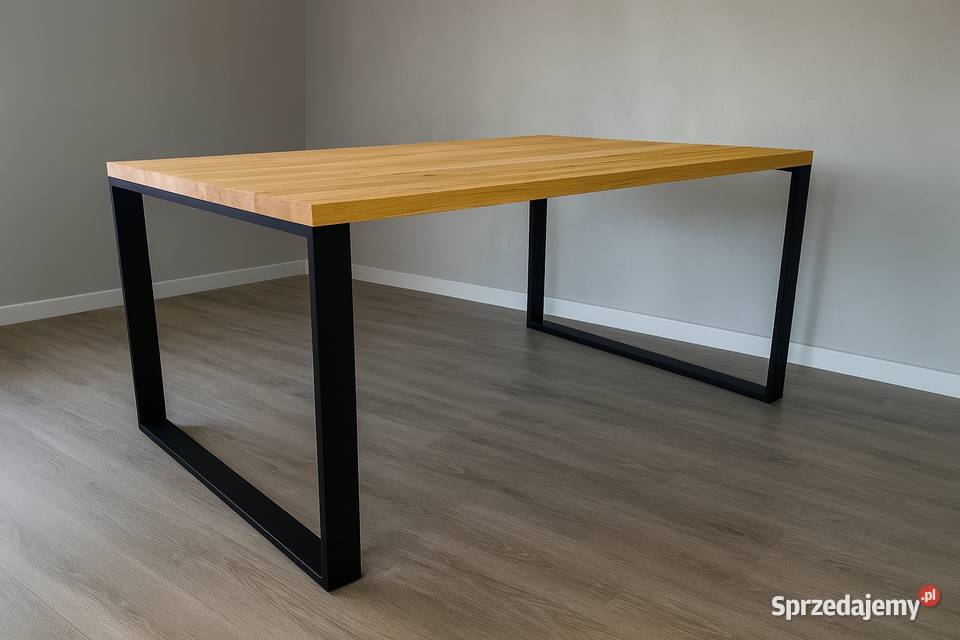 Stół Dębowy LOFT 100 Lite Drewno Różne Wymiary