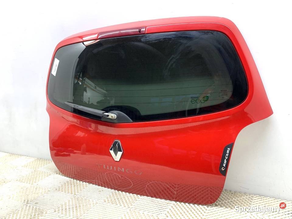 KLAPA TYŁ RENAULT TWINGO II Hatchback CZERWONY osobowe sprzedam