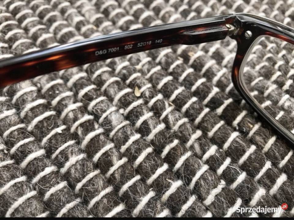 Oprawki optyczne DolceGabbana szylkret i metal Warszawa