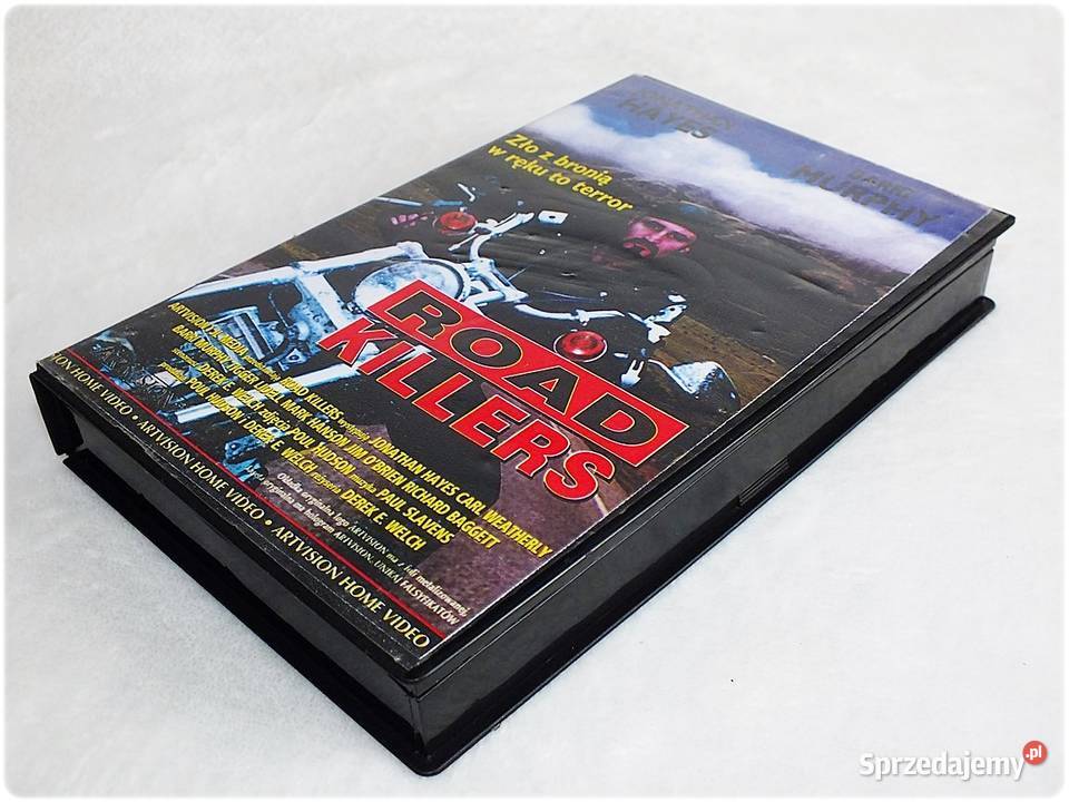 Kaseta VHS Road Killers Droga Śmierci Film na lektor Żary